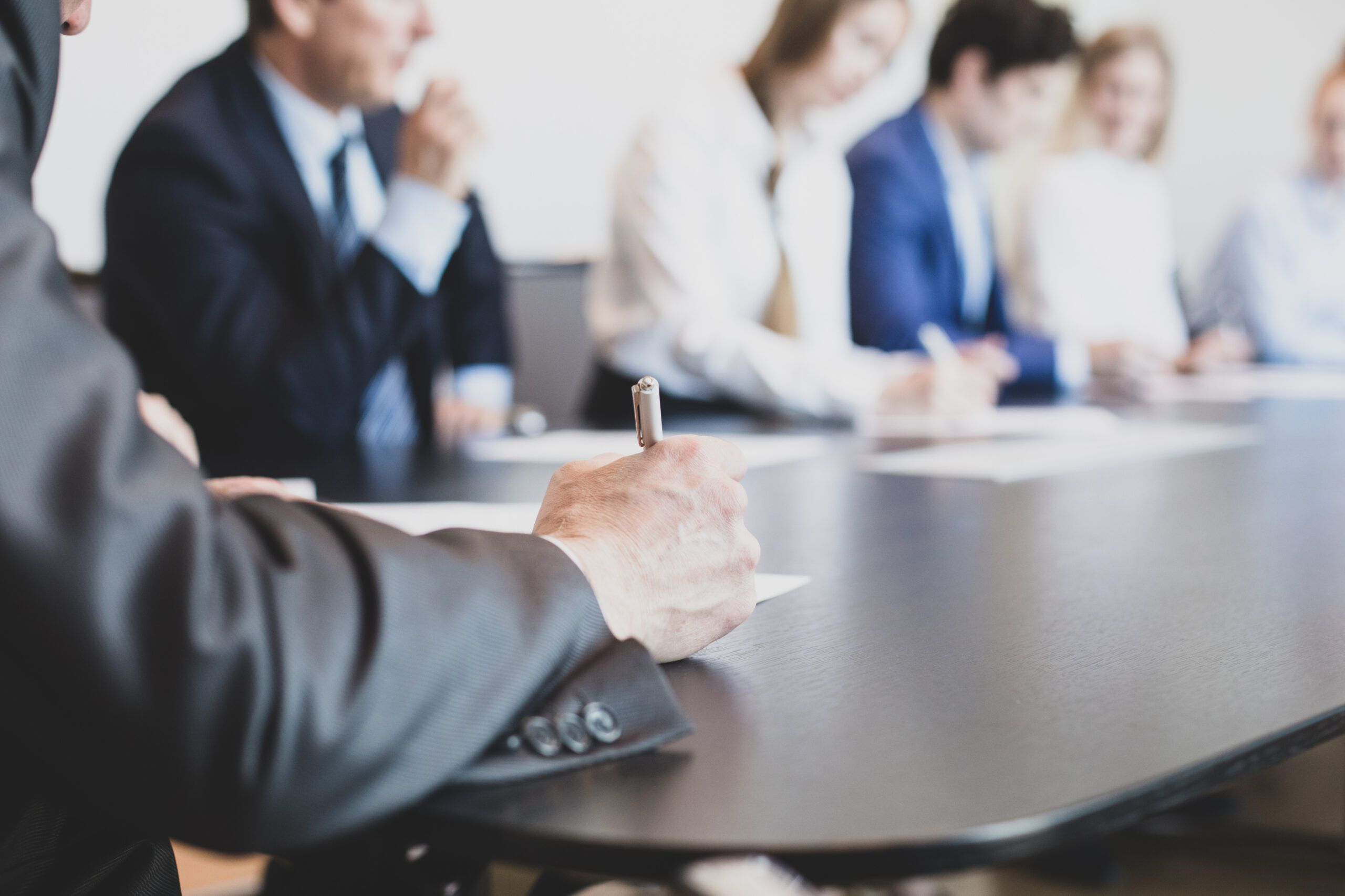 Business people in conference room
